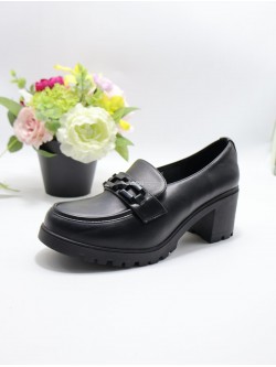 Półbuty Damskie   5021 BLK
