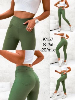 LEGGINSY DAMSKIE  K157 MIX